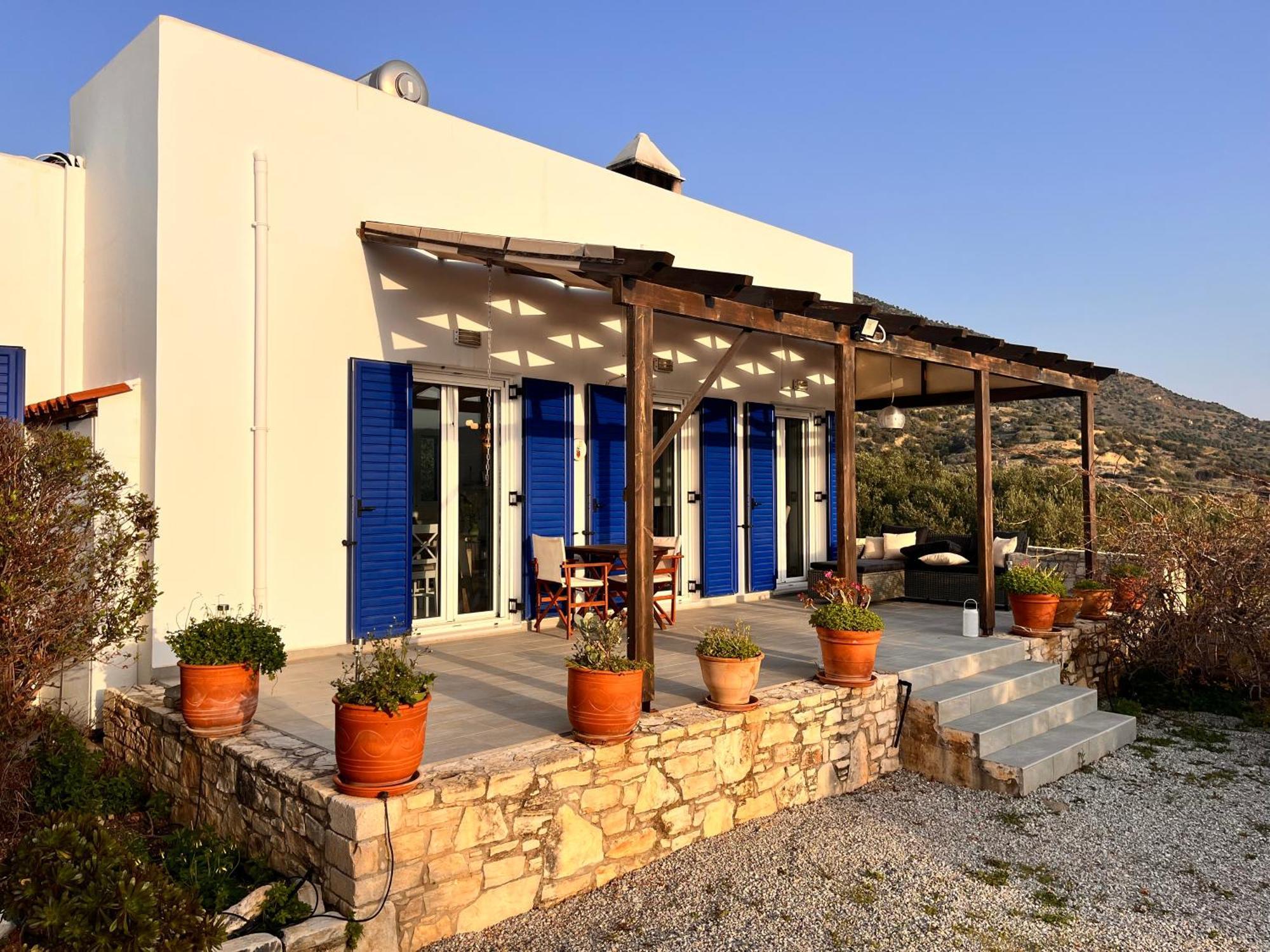 Villa Francesca Agia Galini Exterior foto