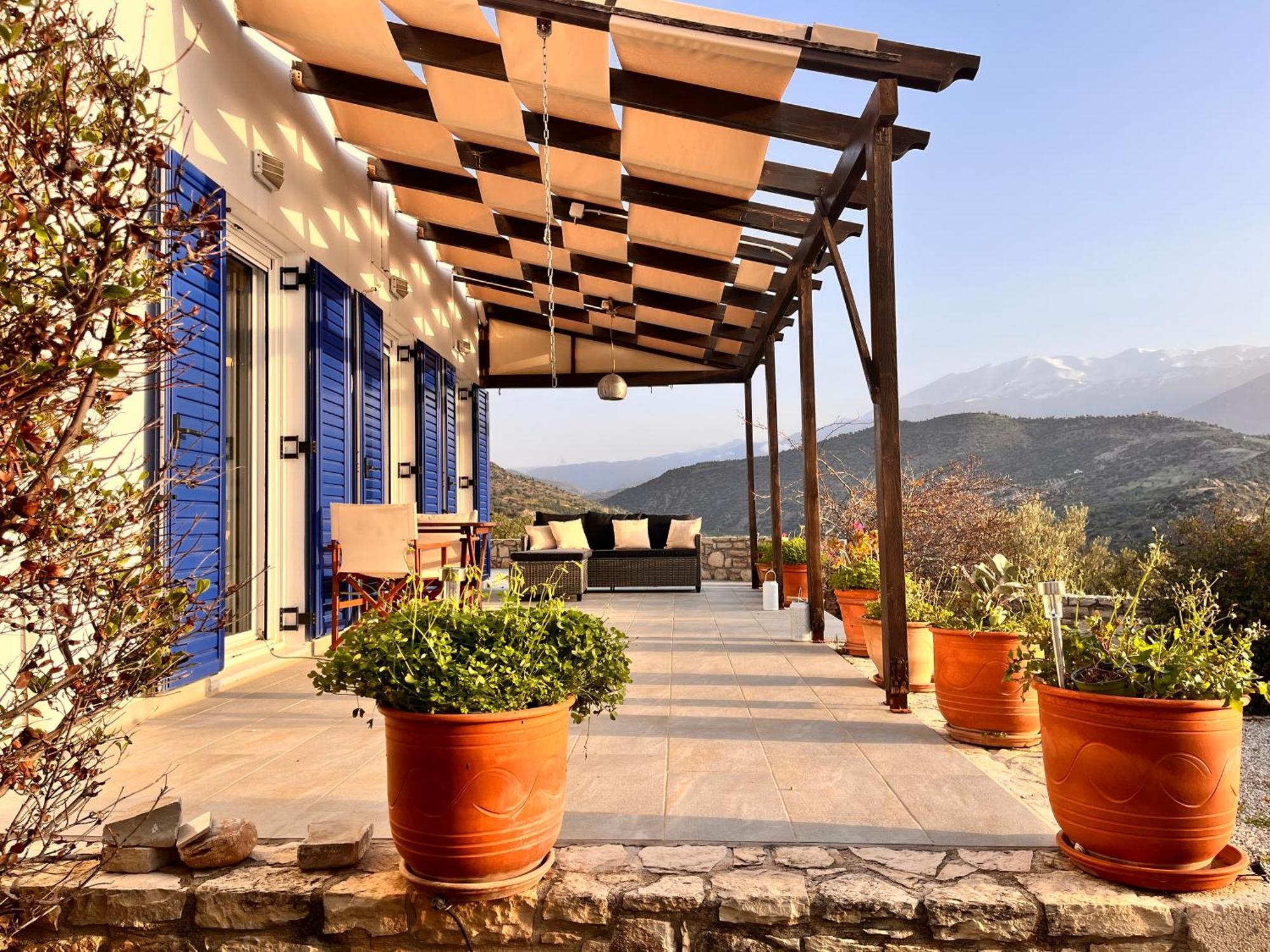 Villa Francesca Agia Galini Exterior foto